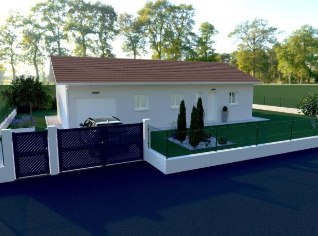 Terrain plat 540 m²